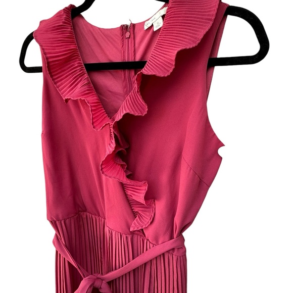 Cato Raspberry Colored Dressy Romper size Small - Picture 3 of 9